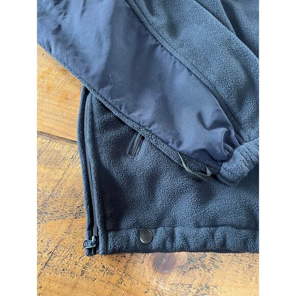 Mens Black 511 Tactical Series Fleece Nylon Full Zip Security Workwear‎ Jacket L - Picture 10 of 10